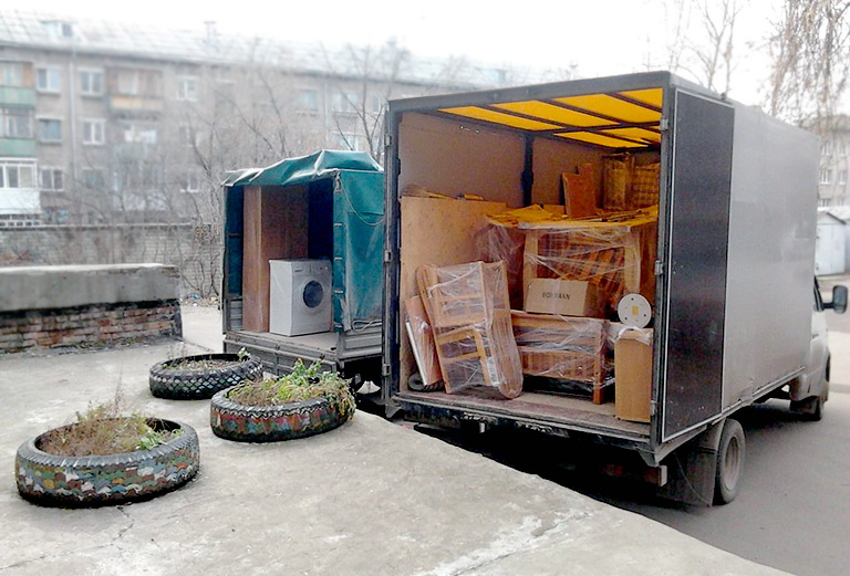Газель для перевозки мебели догрузом из Тюмени в Селятино