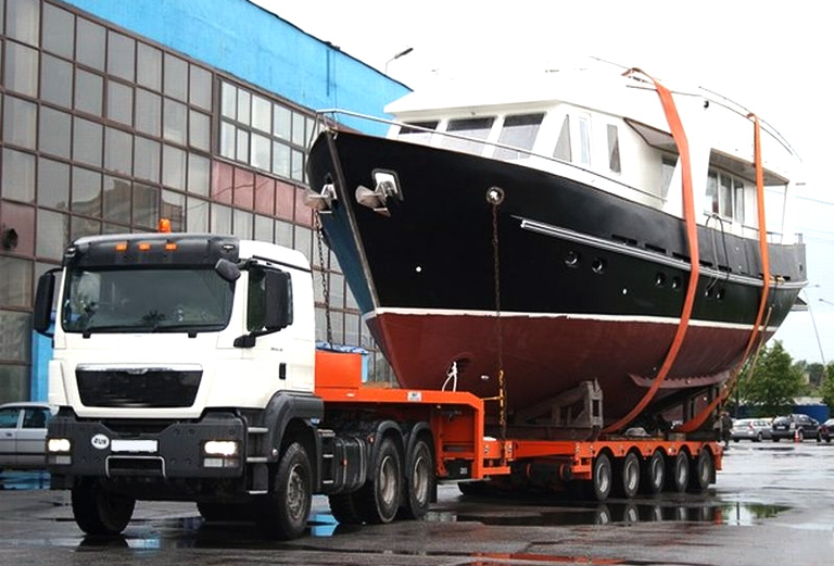 Перевозка лодки алюминиевой рейд 370 из Москвы в Мыски